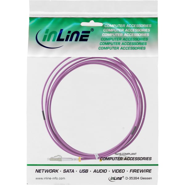 InLine 88526P, 50m, OM4, 2xLC