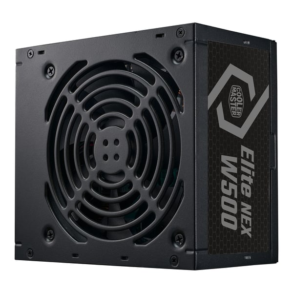 Cooler Master Elite NEX W500 - Strømforsyning (intern) - ATX12V 2.41/ EPS12V - 80 Plus White - AC 200-240 V - 500 watt - aktiv PFC - Europa