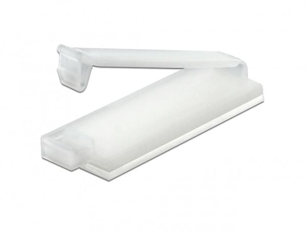 Delock - Kabelholder - naturlig (en pakke 10)