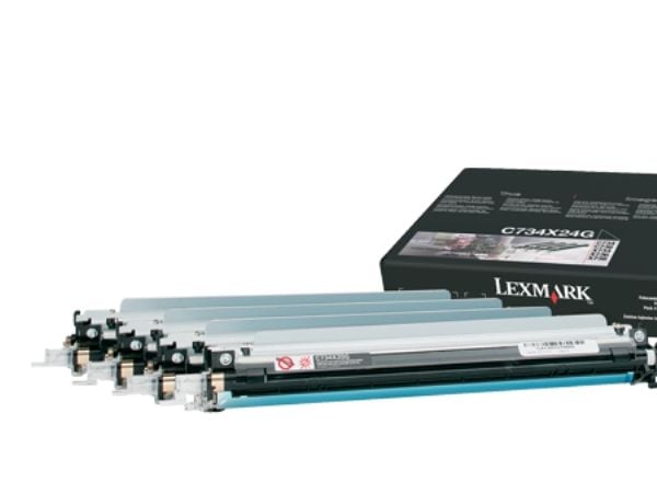 Lexmark C734X24G, 20000 sivua, Musta, Syaani, Magenta, Keltainen, Laser, 1,5 kg, 252 kpl, 1 kpl