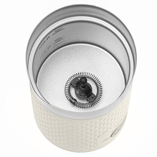Adler AD 4495, Automatisk mjölkskummare/värmare, Beige, 130 ml, 300 ml, Varm & Cold, Knappar