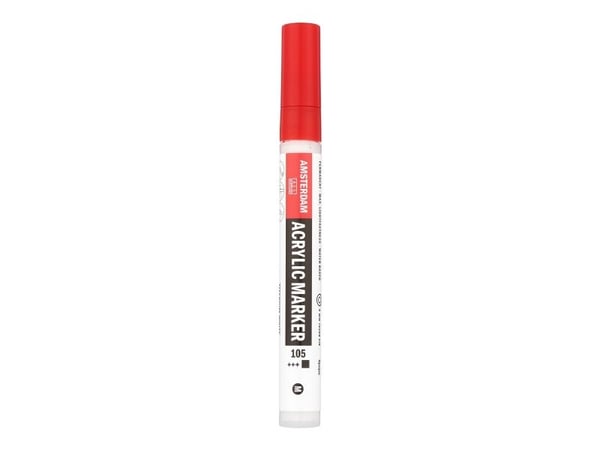 Amsterdam Acrylic Marker 4 mm Titanium White 105