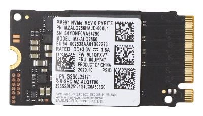 Lenovo 00UP747 SSD-levy 256 GB M.2 2242 PCIe NVMe ThinkCentre M80 -malliin