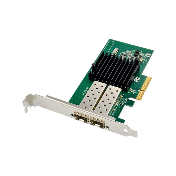 MicroConnect - Nettverksadapter - PCIe 2.1 lav profil - Gigabit SFP+ x 2