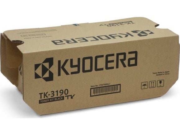 Kyocera TK 3190 - Svart - original - tonersett - for ECOSYS M3655, M3660, M3860, P3055, P3060, P3155, P3260 Kyocera TK 3190 - Svart - original - tonersett - for ECOSYS M3655, M3660, M3860, P3055, P3060, P3155, P3260