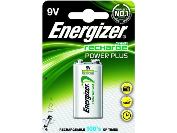 Energizer Accu Recharge Power Plus - Batteri 2 x D - NiMH - (ladbare) - 2500 mAh