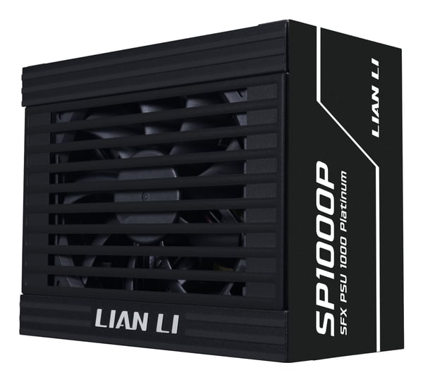 Lian Li SP1000P SFX-virtalähde 1000 W Platinum, täysin modulaarinen, musta