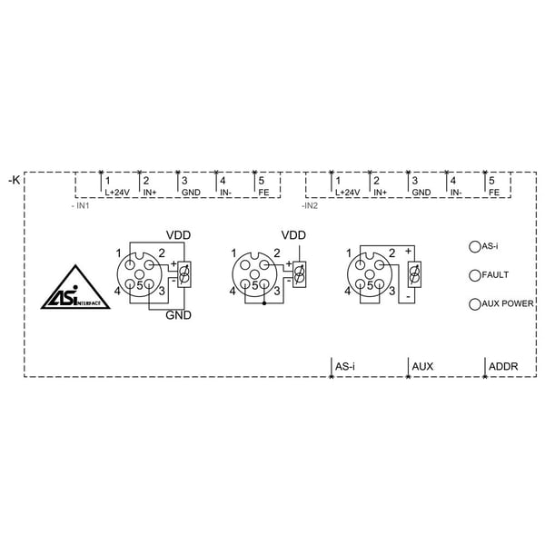Siemens 3RK2207-1BQ50-0AA3 PLC I/O-moduuli