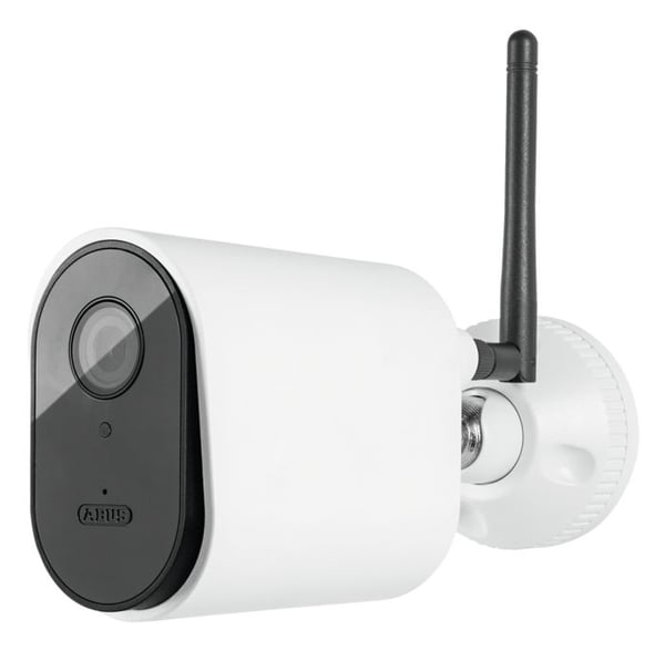 ABUS PPIC54520, IP-turvakamera, Ulkona, Langallinen & langaton, Seinä, Valkoinen, Kupoli