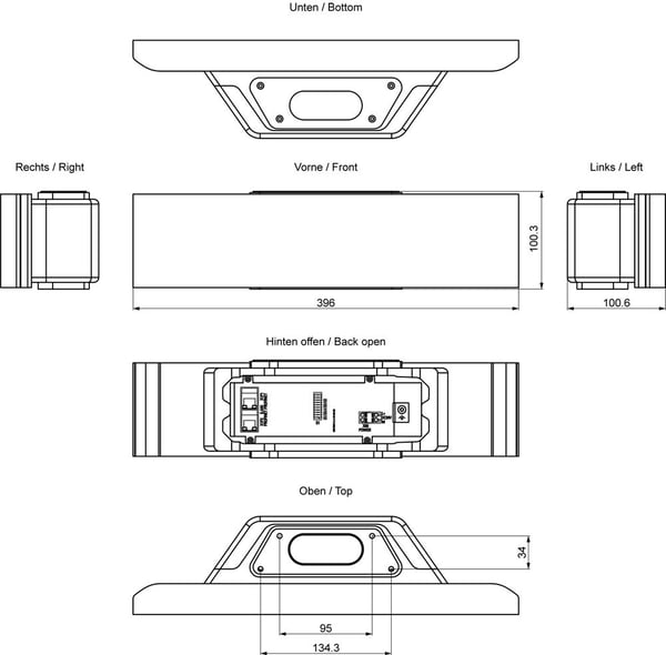 Siemens 6AV76741LA430AA0 6AV7674-1LA43-0AA0 PLC-laajennusmoduuli, 116 mm, 432 mm, 116 mm, 2,41 kg