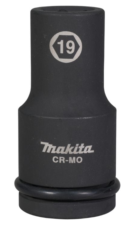 Makita E-22333, Kraftpipe, Svart, 1 hoder, 3/8", Metrisk, 19 mm