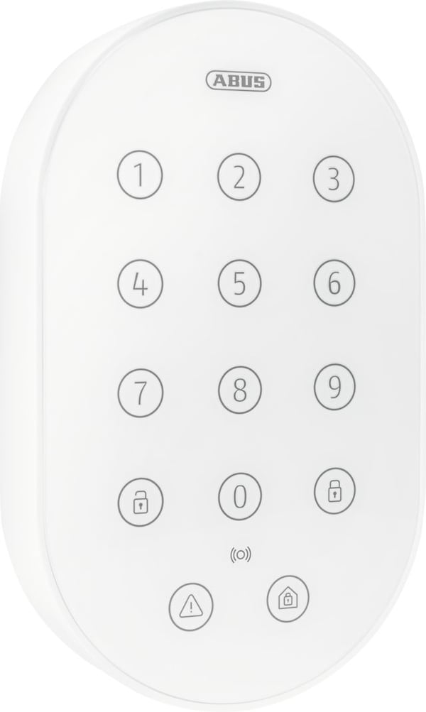 ABUS FUBE45010, Plast, 868.3 MHz, Vit, 100 m, 75 dB, Kina
