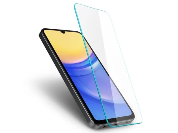 Spigen GLAS.tR Slim, Samsung, Galaxy A15 4G (2024) Galaxy A15 5G (2024) Galaxy A25 5G (2024), Fallsäker, Reptålig, Transparent, 2 styck