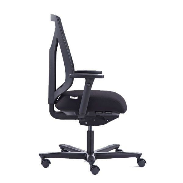 Canadian Ergo Comfort Air kontorstol, svart med nettingrygg