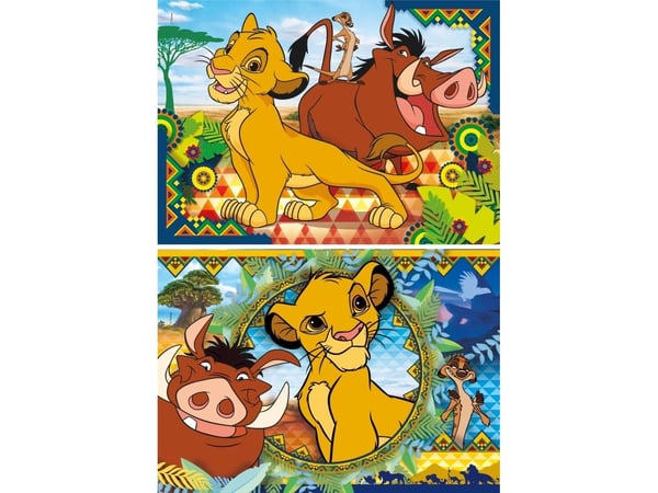 2x60 pcs. Puzzles Kids Special Collection Lion King