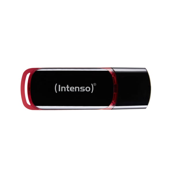 Intenso Business Line - USB-flashstasjon - 64 GB - USB 2.0 - svart, rød