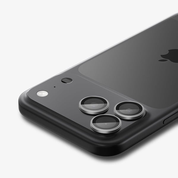 Spigen Optik Pro EZ Fit, Apple, iPhone 17 Pro, Fallsäker, Reptålig, Grå, 2 styck
