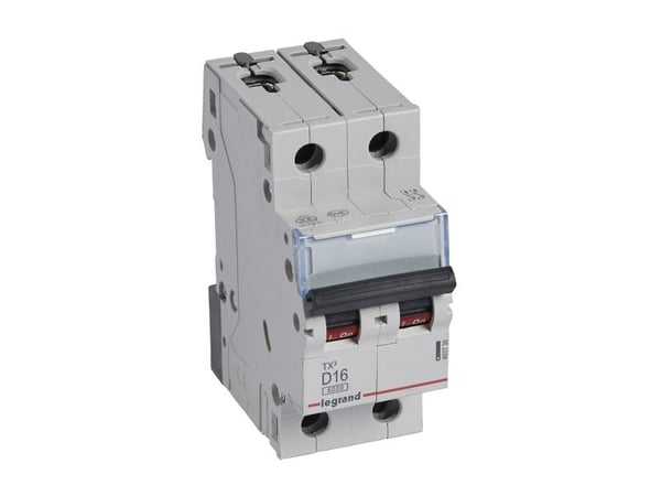 Legrand 2P D 16A 6kA AC S302 TX3 ylivirtakatkaisija (403738)