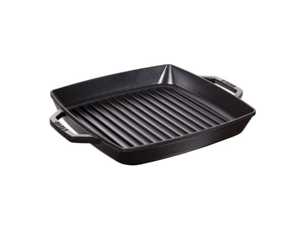 ZWILLING 40511-683-0, firkant, Grillpanne, Sort, Emalje, -20 °C, 240 °C