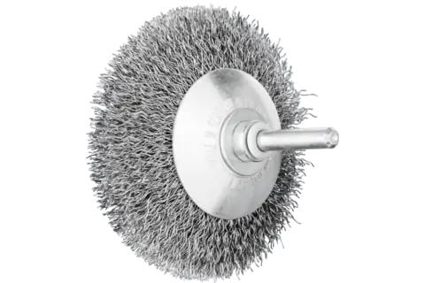 PFERD Bevel brushes crimped shank-mounted, Stål