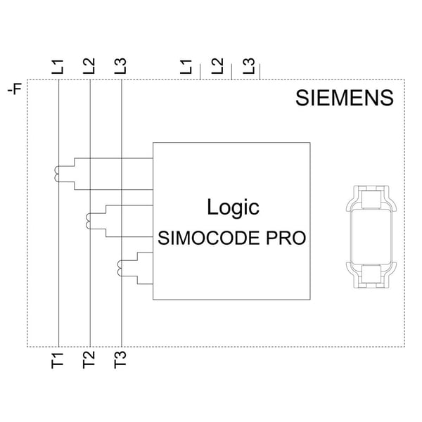 Siemens 3UF7111-1AA01-0, 73 mm, 98 mm, 55 mm, 194 g, 1 kpl