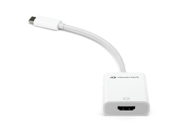 NewerTech - Adapterkabel - USB-C han til HDMI hun - 10,8 cm - 4K(4096 x 2160) tuki