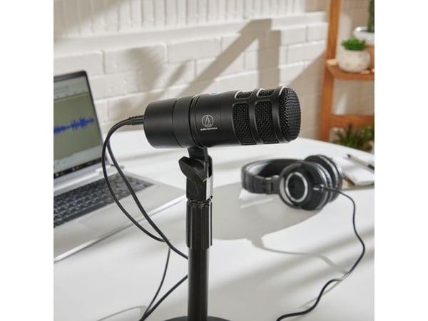 Audio-Technica AT2040USB, PC-mikrofoni, 80 - 16000 Hz, 1%, 24 bittiä, 96 kHz, Langallinen