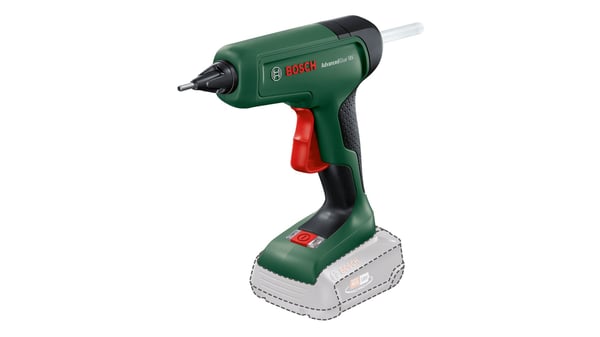 Bosch AdvancedGlue 18V - Varmsmeltelimpistol - trådløs - 11 mm - uten batteri - 18 V - SOLO