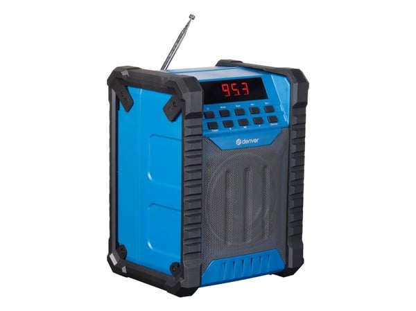 DENVER WRB-60 - Arbetsplatsradio - 100 Watt