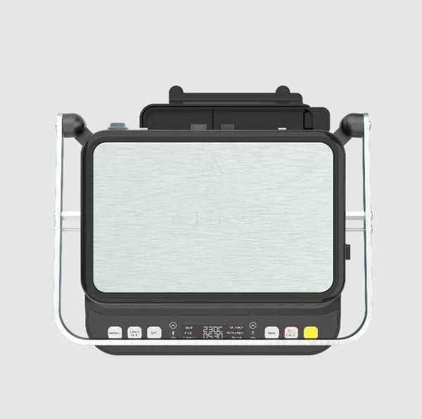 AENO kontaktigrilli EG5 180° aukko max.230°C ruostumaton teräs/blk vähittäiskauppa
