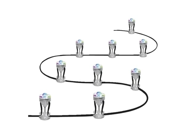 LEDVANCE SMART+, Gulvlys, Polykarbonat (PC), IP65, Hage, II, Gulvmontering