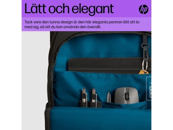 HP Slim - Aktiv stift - 2 knapper - havngrå - konvolutt - for Pro x360 435 G9 Notebook, Fortis 11 G10 Notebook, Fortis 11 G9 Notebook