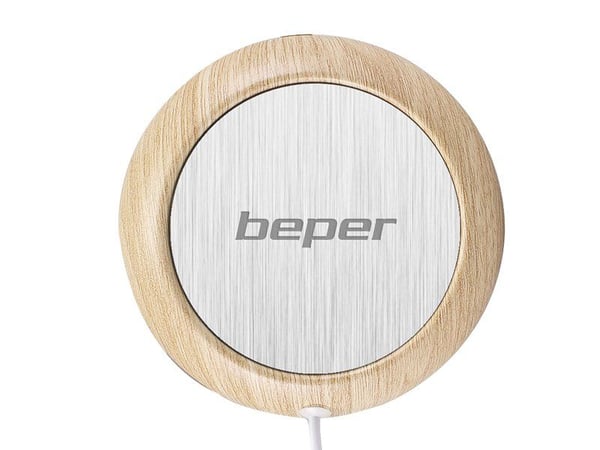 Beper P201UTP003, Frittstående, Sølv, Tre, 1 stykker, 102 mm, 102 mm, 17 mm