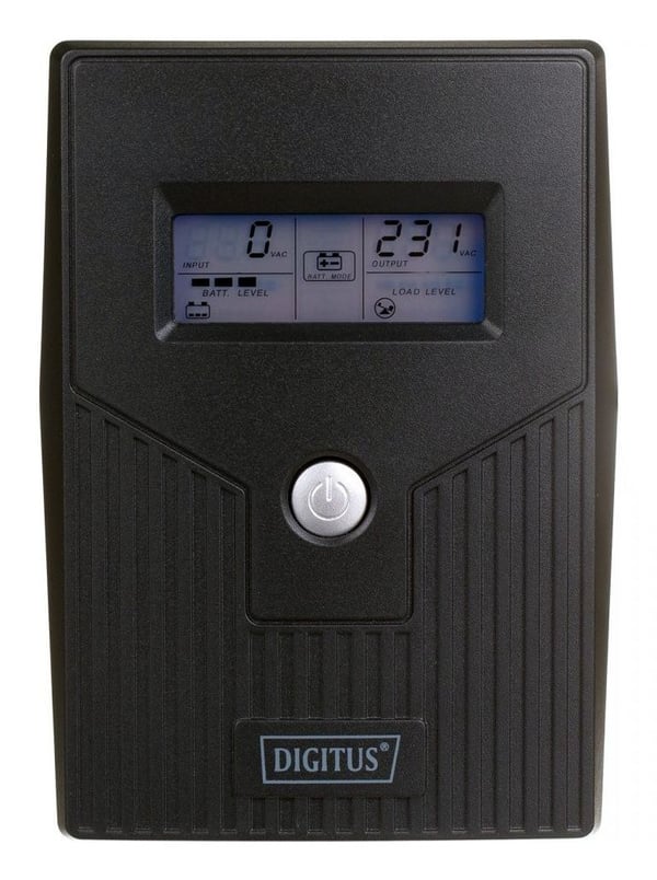 Digitus DN-170064-LCD, Linje-Interactive, 0,8 kVA, 480 W, Pseudo sine, 162 V, 290 V