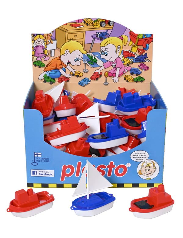 PLASTO Boat, 11 cm, assorted models
