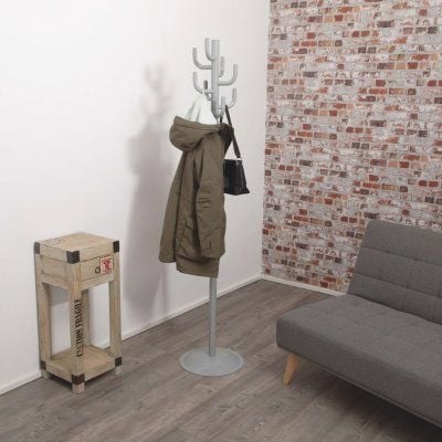 MAUL 9402682, Gulvstående, Stål, 8 kroker, Grå, Stål, Grå