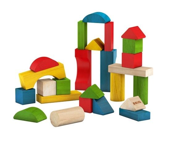 BRIO 30114 Värilliset rakennuspalikat (25 kpl)