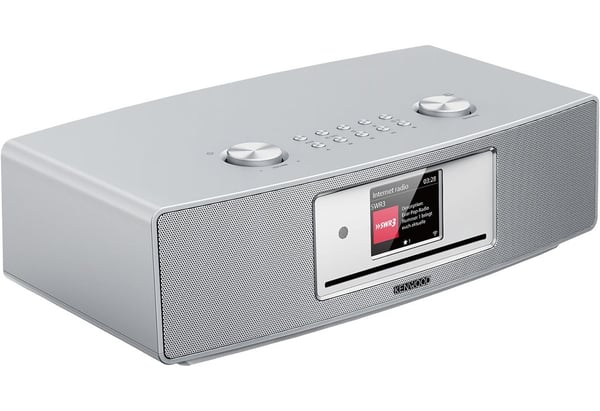Kenwood CR-ST700SCD-S mikrojärjestelmä DAB+/internetradio 43 W, hopea