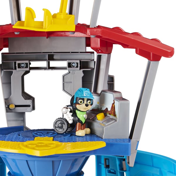 PAW Patrol Dino Rescue HQ -leikkisetti äänillä, Rex-hahmo ja ajoneuvo, 3+