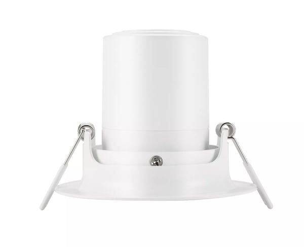 Philips Funktionell Pomeron infälld lampa, Nedtryckbar spotlight, Glödlampan/-lamporna kan inte bytas ut, 1 lampor, LED, 4000 K, Vit