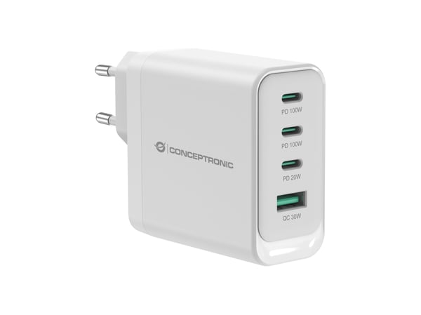 Conceptronic ALTHEA22W100, Innendørs, AC, 20 V, Hvit
