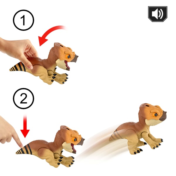 Jurassic World Rebirth Tame 'n Train Dolores