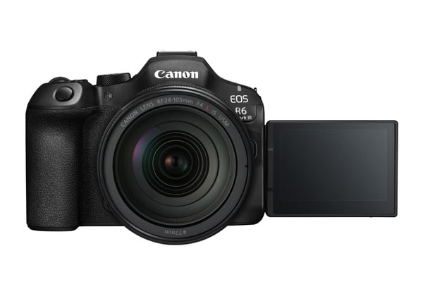 Canon EOS R6 Mark III + RF 24-105mm F4 L IS USM, 32,5 MP, 6960 x 4640 pikseliä, CMOS, Kosketusnäyttö, 609 g, musta