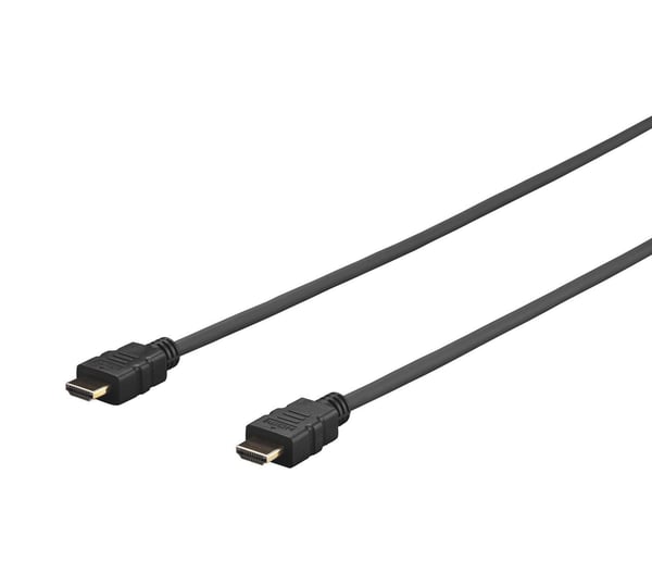 VivoLink Pro HDMI Slim - HDMI-kabel - HDMI hann til HDMI hann - 5 m - skjermet - svart - formstøpt
