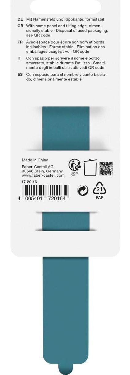 Faber-Castell 172016, Blå, 150 mm, 1 styck, Kina
