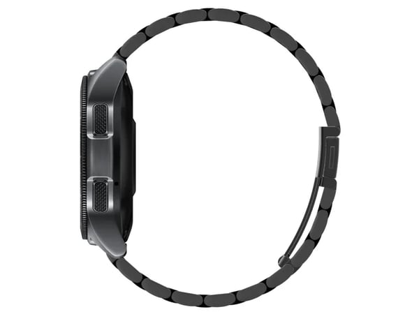 Spigen 600WB24980, Band, Smartwatch, Svart, Samsung, Galaxy Watch, Rostfritt stål