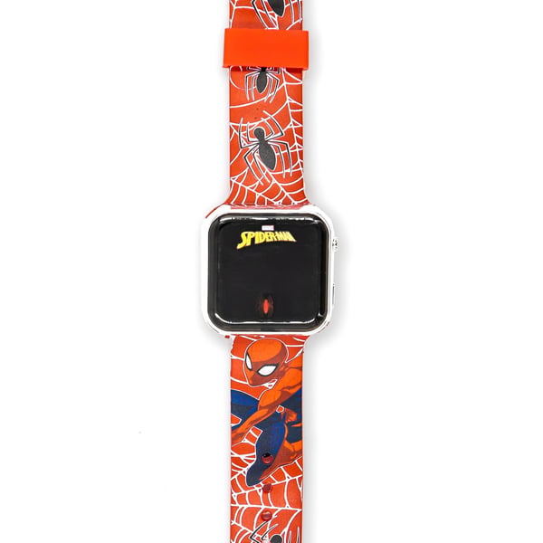 Accutime LED-klocka Spiderman
