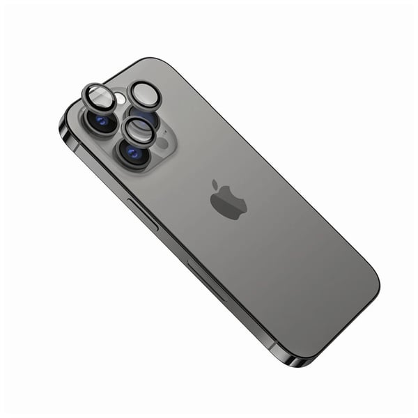 FIXED FIXGC2-930-GR, Apple, iPhone 14 Pro/14 Pro Max, Naarmuuntumisenkestävä, Likaa hylkivä, Läpinäkyvä, Harmaa, 3 kpl