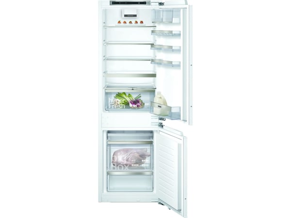 Siemens KI86SHDD0 kombiskap 265 L, klasse D, 56 cm, integrert