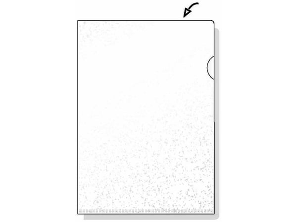 Rexel 21672090, A4, Polypropylen (PP), Gjennomsiktig, 100 stykker, 221 mm, 311 mm